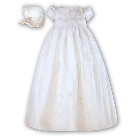 Sarah Louise Christening Robe & Bonnet - 158